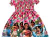 Vestido Infantil Personagem Moana