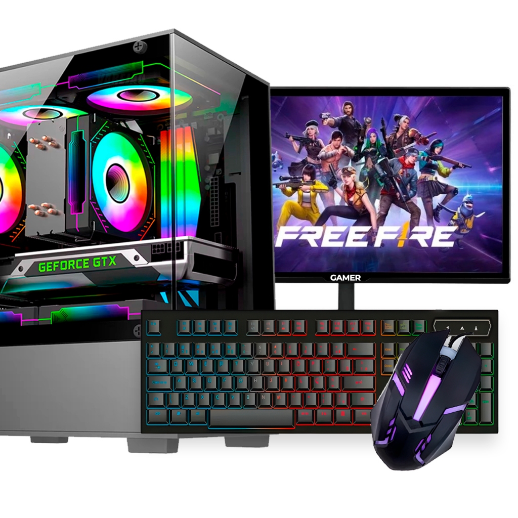 Computador Gamer Intel Core I3 8gb Ram SSD 120GB Gamer Jogos
