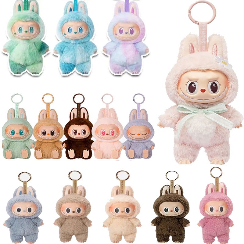 Halloween Labubu V3 Os Monstros Grande Na Energia Boneca Chaveiro O Monstro Pingente Presente