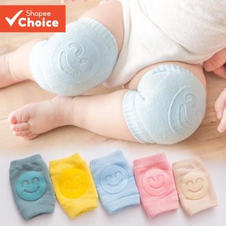 Joelheiras E Protetores De Cotovelo Para Bebês Crianças Engatinhando-Design Macio De Rosto Sorridente-Verão