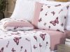 Jogo De Cama Lençol Premium Casal Padrão Com 04 Peças Estampado 100% Algodão Percal