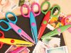 KIT 6 Tesouras Para Picotar Corte Decorado Scrapbook Tesoura Escolar Artesanato Picote Ondas ZigZag