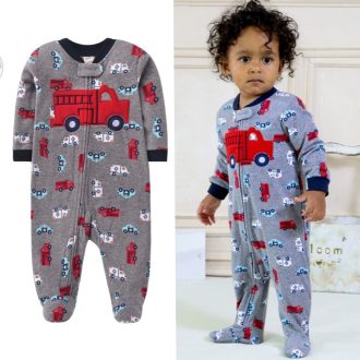 Lucky baby macacão fleece carters menino/macacão bebê menino/macacão plush bebê menino/macacão carneirinho bebê