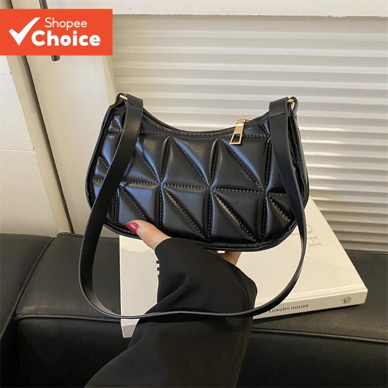 Nicho Design Saco Feminino 2024 Nova Retro Casual Bolsa De Ombro Moda Tendência Axilas