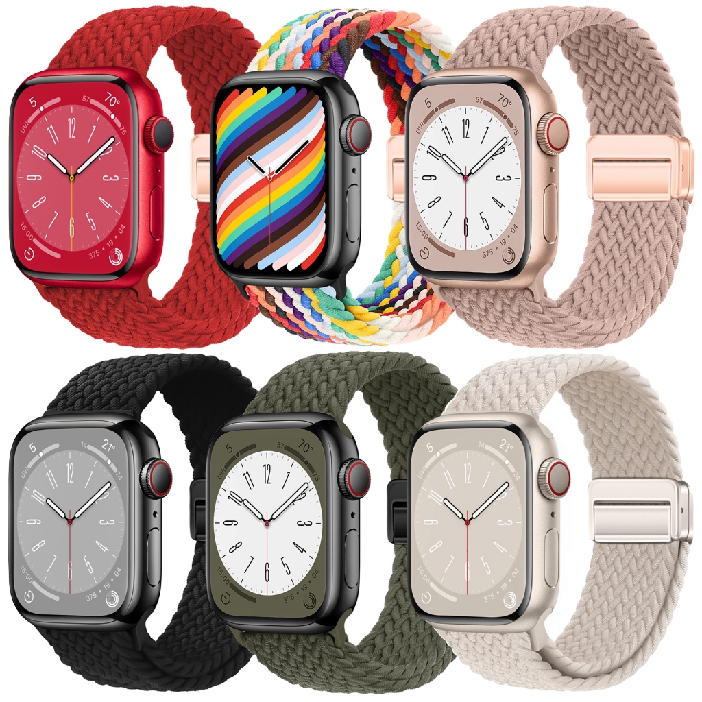Pulseira para Apple Watch 49mm 45mm 44mm 42mm 41mm 40mm 46mm, IWatch Serie 10 9 8 7 SE 6 5 4 3 2 1 SE Ultra 2