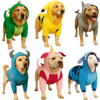 ROUPINHA PET PARA CACHORROS FANTASIA PERSONAGENS MODA KIGURUMI TREND