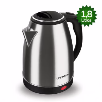 Chaleira Elétrica Térmica Unitermi Inox 1.8 Litros Com Tampa
