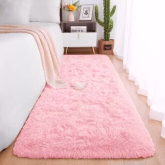 Tapete Passadeira 2,00 x 0,60 Corredor Quarto Sala Beira de Cama Felpudo Peludo