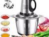 2/3 Litros Picador Triturador 110V e 220V De Alimentos Carne Mixer Elétrica Processador Cozinha