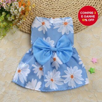 2025 Primavera/Verão Novo Vestido Floral De Princesa Para Cachorro Pequeno , Adequado Pelúcia E Gatos , Saia Adorável An