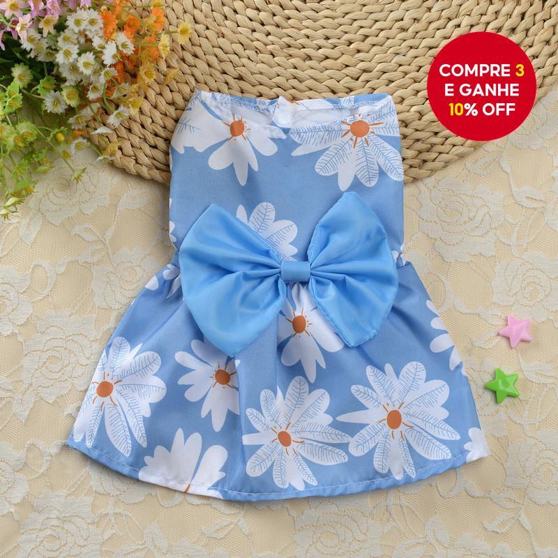 2025 Primavera/Verão Novo Vestido Floral De Princesa Para Cachorro Pequeno , Adequado Pelúcia E Gatos , Saia Adorável An