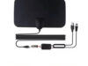 Antena Digital Interna 4k Hdtv Uhf Vhf Amplificador Sinal