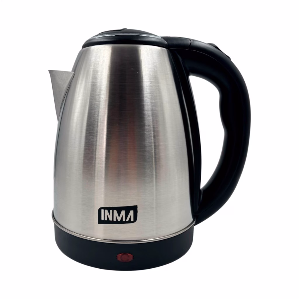 Chaleira Elétrica Inox Portátil 1,8l Jarra Térmica Esquenta Chá Ferve Água Rápido Inma 110v ou 220v