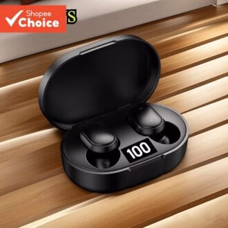 E6S TWS Bluetooth 5.0 Fones De Ouvido Estojo De Carregamento Portátil Sem Fio Ultracompacto Leve