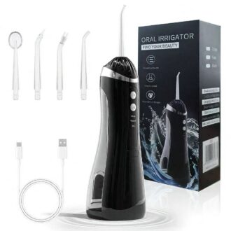 Irrigador Oral Dental Portátil Sem Fio – Jato de Água Recarregável IPX7 para Higiene Bucal Profunda