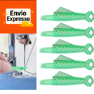 Kit 12/6/3/1 Passador de Linha na Agulha para Máquina de Costura Prático, Resistente e Fácil de Usar