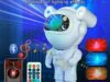 Luminaria Projetor De Luz Astronauta Lua Bluetooth Alto Falante Galaxy Ligth Estrelas Cor Da Estrutura Branco 110v/220v