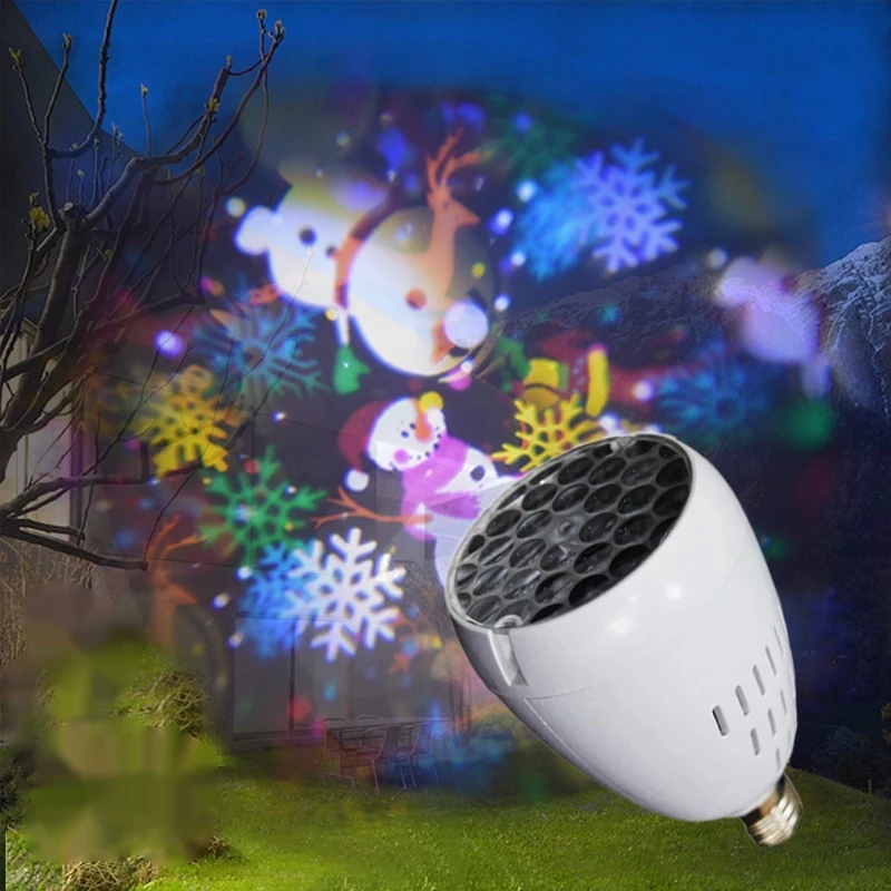 Luzes de projeção natalinas com 18 padrões, RGB perfeitas para festas de Natal e para criar iluminação ambiente