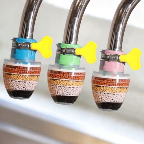 Mini Filtro Purificador de Água em Bico Arejador de Torneira para Cozinha
