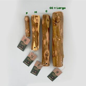 Mordedor para cachorro Sustentável Natural Madeira de Café Sabor Coco Brinquedo rustico Pet e caes