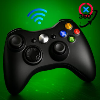 { Original } Controle Sem Fio Compatível Xbox 360 e PC com Receptor Wireless