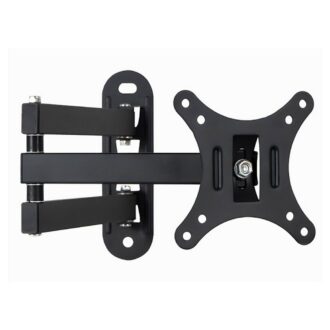 Suporte Tv Tri Articulado Lcd Led Plasma 10 A 26 Pol Para Parede VESA 75x75mm/100x100mm