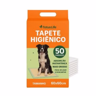 Tapete Higienico Pet Descartavel 100 unidades Para Cachorros Caes Anti Odor Super Absorvente