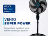 Ventilador de Coluna 103cm-130cm ajuste de altura livremente, ventilador de pé 110v/220v