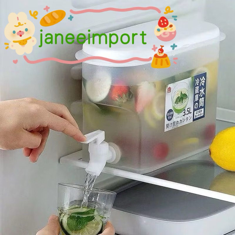 2.8 L Suqueira Plastica com tampa para Geladeira Com torneira capacidade 2.8L para agua saborizada
