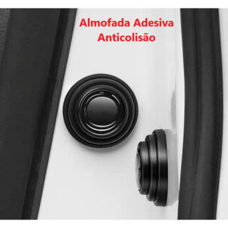 Kit de 4 Pcs Almofada De Silicone Anticolisão Para Porta De Carro Capô /Silencioso Auto Resistente a Água