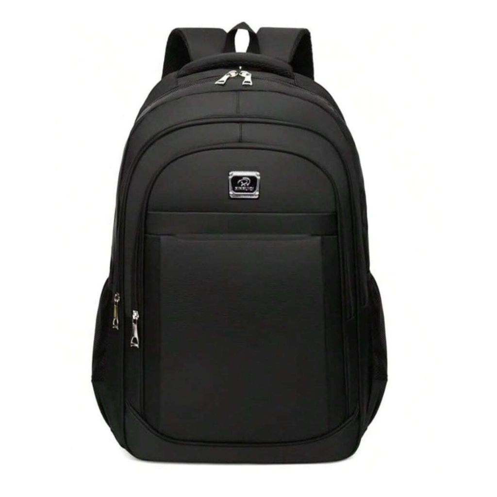 Mochila Bolsa Reforçada Notebook Trabalho Faculdade Coreana Masculina Feminina Preta