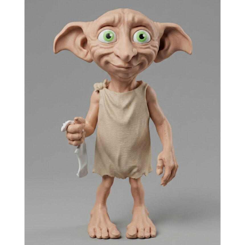 Boneco Dobby Harry Potter 15cm – Impresso em 3D