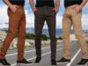 Calças Sarja Masculina Jeans Colorido Slim Oferta especial de fábrica de vendas diretas bolsa de faca