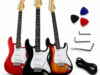 Guitarra Elétrica Stratocaster Queen's 6 Cordas P10 Para o Amplificador Instrumento Profissional