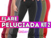 Kit 2 Calça Legging Flare Flanelada Leg Boca De Sino Bailarina Grossa Zero Transparência