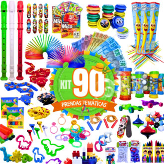 Kit 90 Prenda Festa Junina Brinquedos Doação Lembrancinha Criança