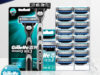 Lâminas de Barbear Gillette Mach3, Pacote com 3 Lâminas de Camada