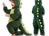 Pijama Macacão Infantil Dinossauro Kigurumi Menino Cosplay - Com Nota Fiscal